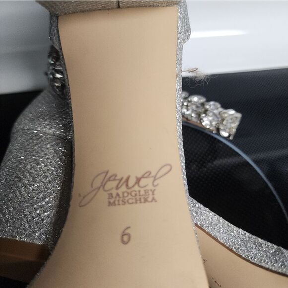 Jewel Badgley Mishka Louise Peep-Toe Block Heel SIZE 6 New - Picture 14 of 14